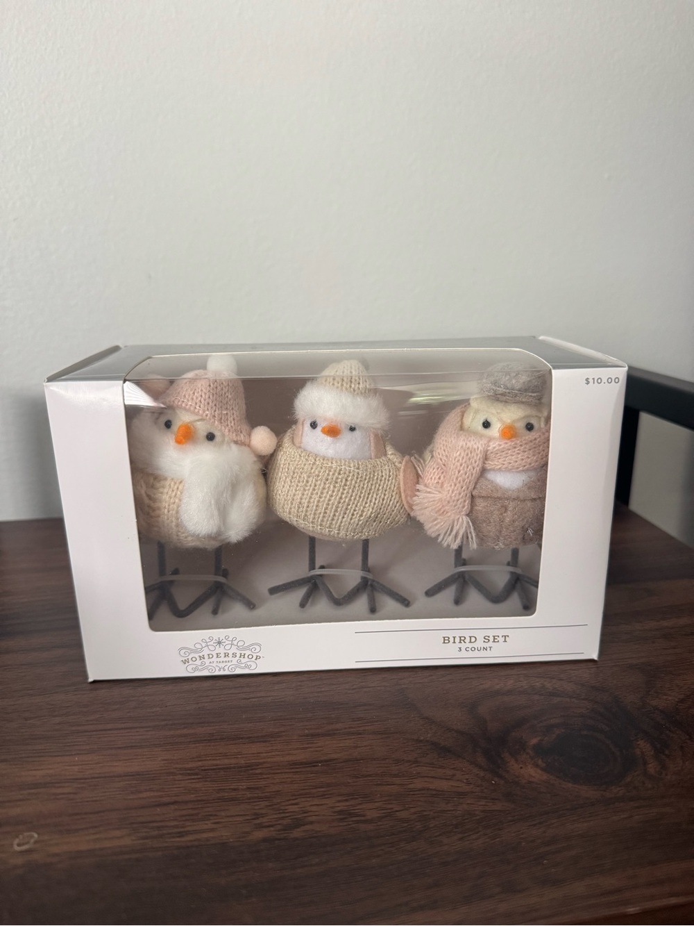 Target Featherly Friends 2024 Wondershop Mini Birds Set of 3